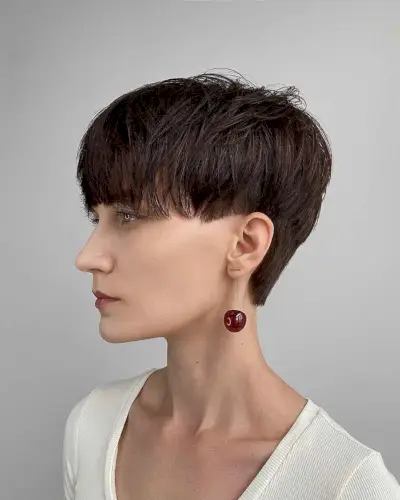 Short Pixie with Fringe