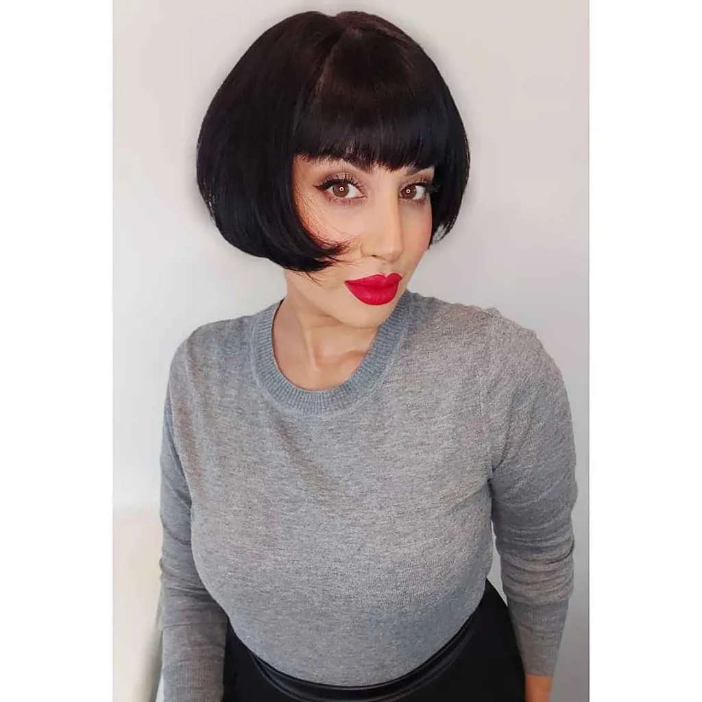 el bob francés más corto' title=