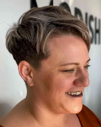 Undercut Pixie with Highlights