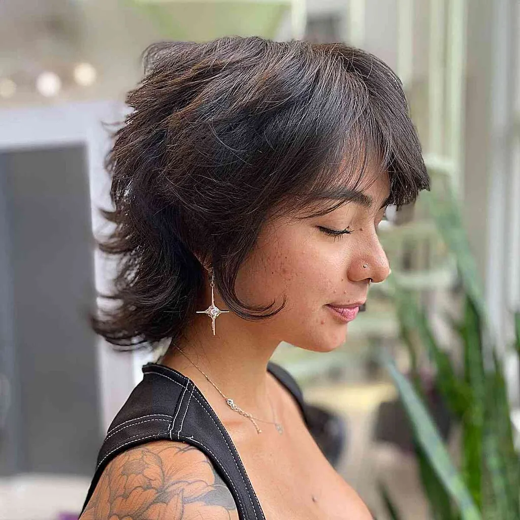 De 50 beste Pixie Cuts for tykt hår for å være mer håndterbare' title=