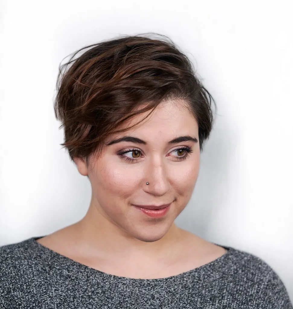 Valuri de plajă pentru păr foarte scurt' title=