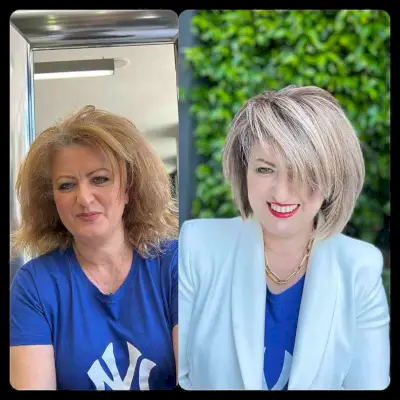 Short Thick Bob with a Deep Side Part