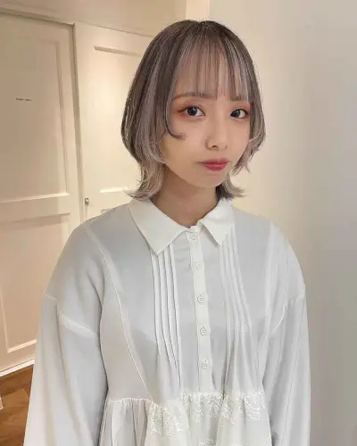 Straight Wolf Cut with Wispy Bangs