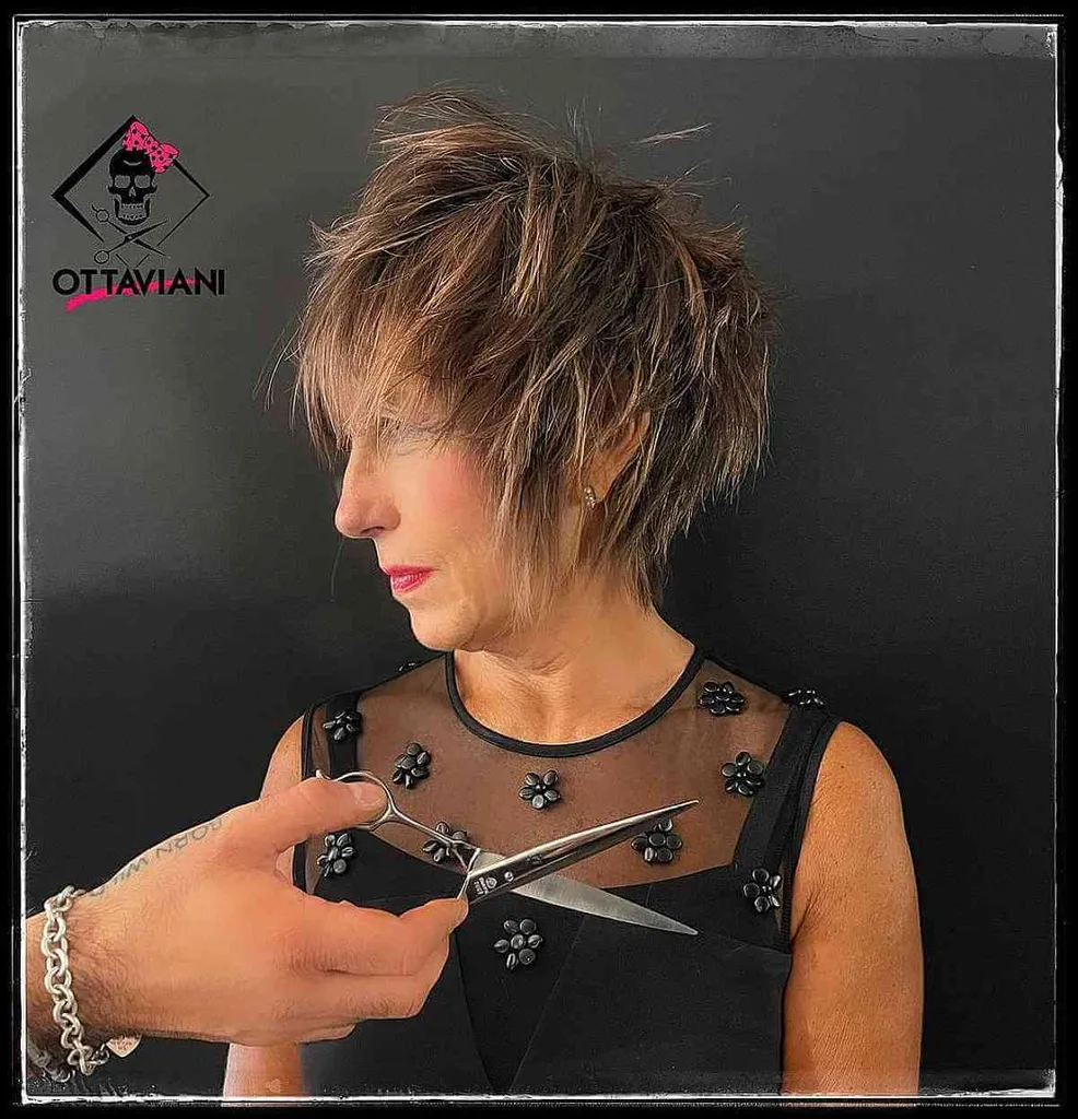 Corte Pixie largo extra entrecortado' title=