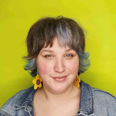 Flipped-Out Bixie Cut for Thin Hair and Chubby Face Shapes