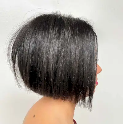 short feminine fun and friendly short straight hair