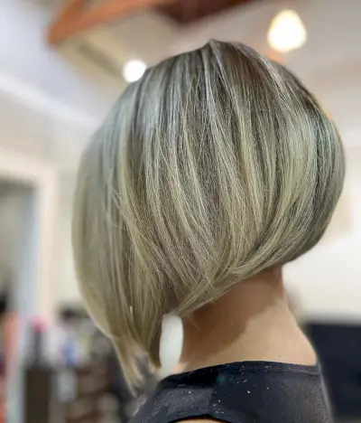 short textured bob hairstyle