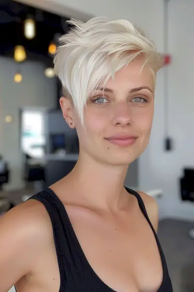 Short Spiky Asymmetrical Haircut