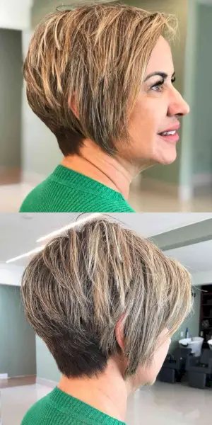 Neck-Length Tapered Pixie Bob