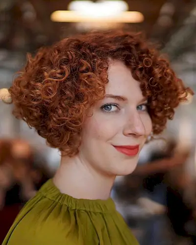 pixie bob for naturally curly hair