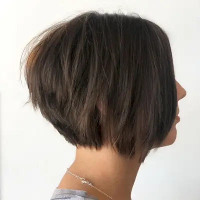 The Really Short Inverted Bob Haircut