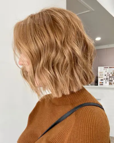 Short Hair with Beach Waves
