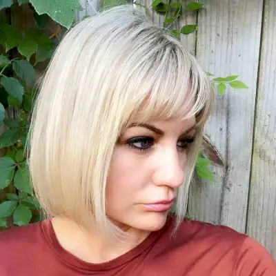 Classic Straight Blonde Bob for Short Fine Hair