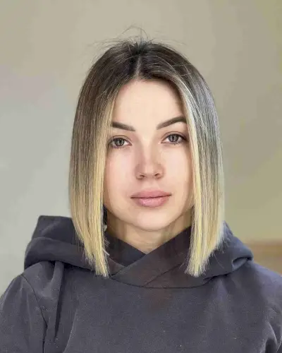 Collarbone-Length Straight Bob for Thin Hair