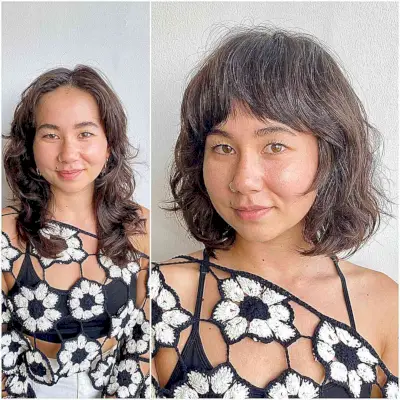 Youthful Short Choppy Layers