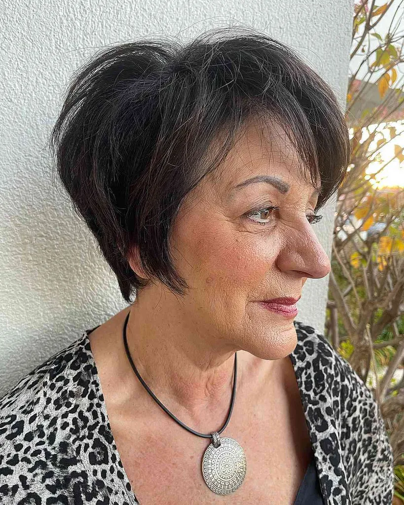 짧고 고르지 못한 픽시 밥' title=