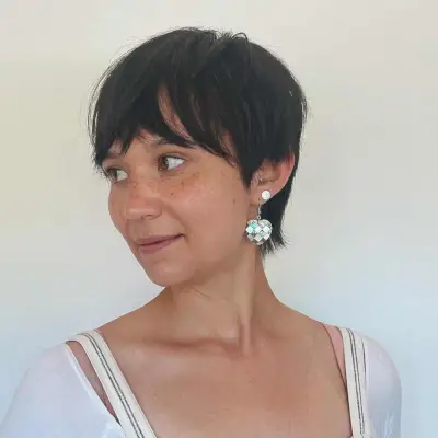 Long Pixie with Choppy Bangs for Thin Hair
