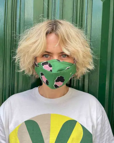 Fluffy Short Bob with Wispy Layers