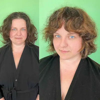 70s-Inspired Curtain Fringe for Women Over 30