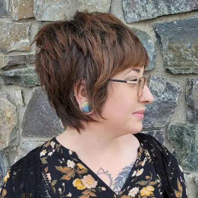 Long Pixie with Shaggy Layers
