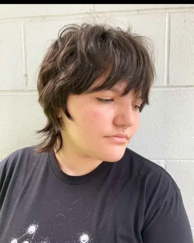 Pixie Mullet for Fuller Face Shapes