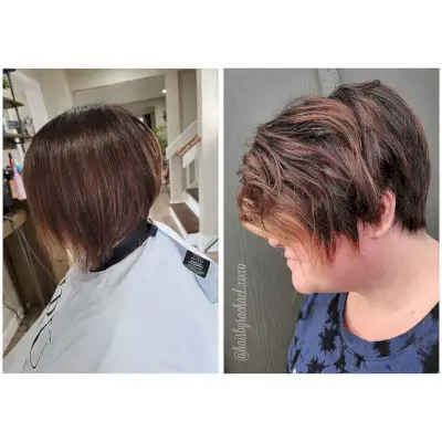 Layered Pixie for Chubby Faces