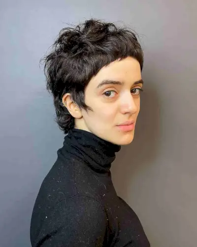 Shullet Pixie with Heavily Textured Layers