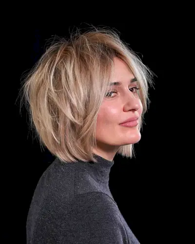 Rooted Bob with Choppy Layers