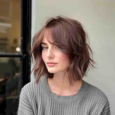 Picture of a versatile bob a short hairstyle for long faces