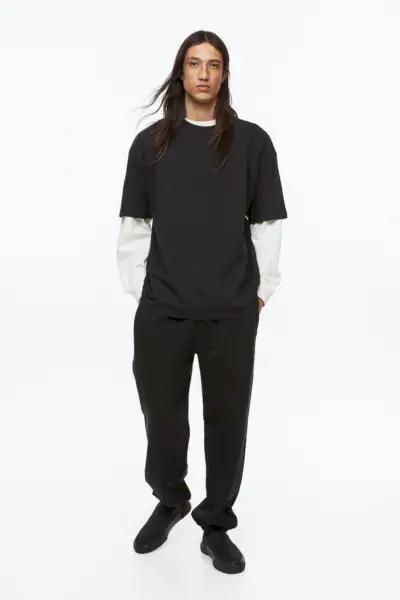 Casual Klänning Män Joggers Outfit