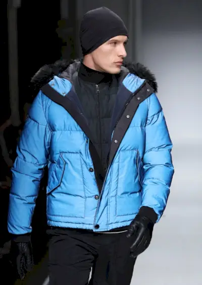 Koldt vejr ydre lag pufferjakke mænd