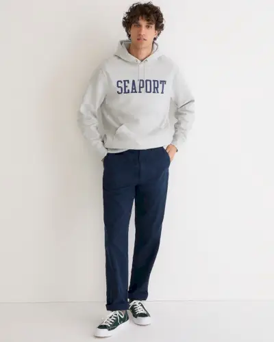 Hoodie Chinos Outfit Herr J.Crew