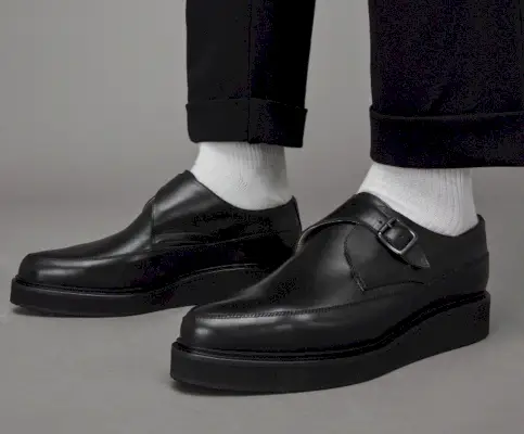 AllSaints Luke Leather Creeper Chaussures Hommes