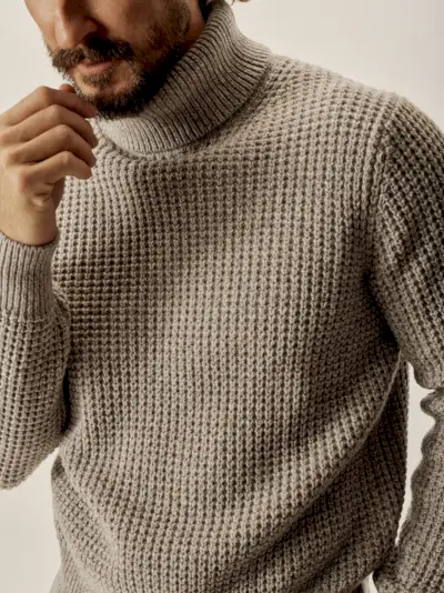 Pull à col roulé Buck Mason pour hommes