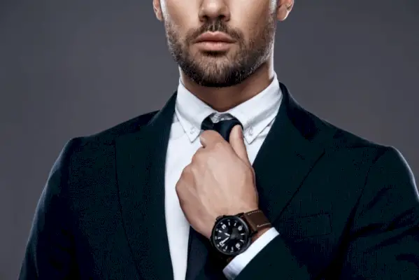 Biznesa formāla Vīrieši Close Crop