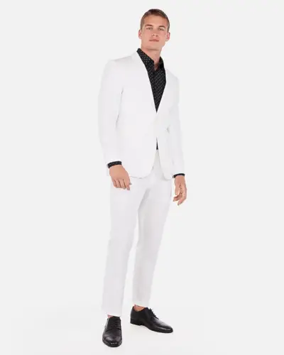 エクスプレス スリム コットン ブレンド ストレッチ スーツ ジャケット 8、スーツ パンツ 