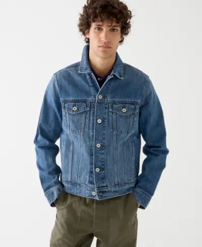 Denim jakna Date Night Outfit moški J.Crew
