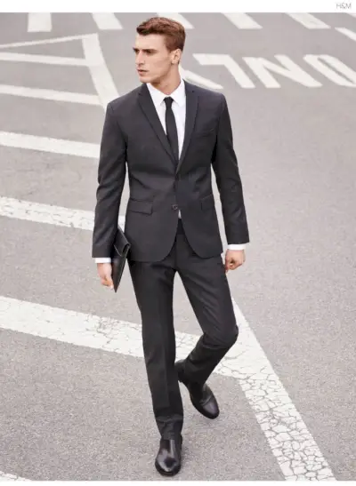 H&M-ov stilski vodnik za poslovna oblačila, nočni zmenek, priložnostni petek, črno kravato in več