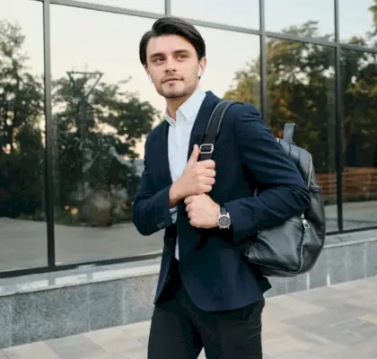 Slimme casual outfits Heren Business Casual blazer