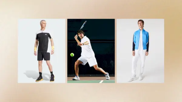 7 moških teniških oblačil: Oblačila za vaš stil na igrišču