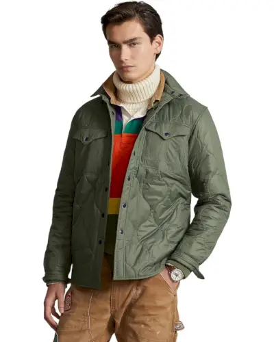 Polo Ralph Lauren gewatteerd overhemdjack heren