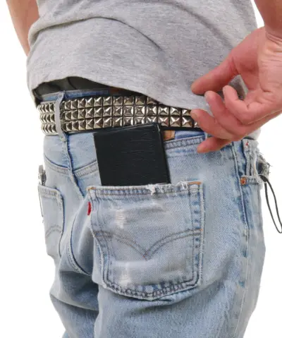 Ceinture cloutée style patineur