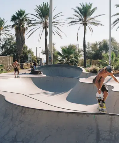 Patineur Barcelone Espagne