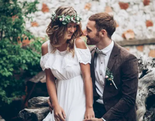 Abbigliamento coordinato per lo sposo