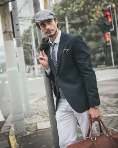 Gravata De Chapéu Estilo Casual De Negócios Masculino