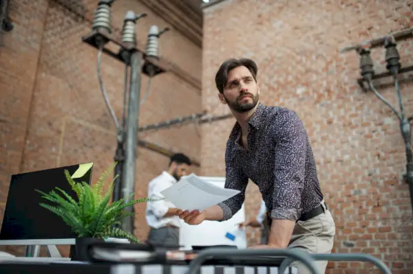 Ajuste de roupas masculinas casuais de negócios