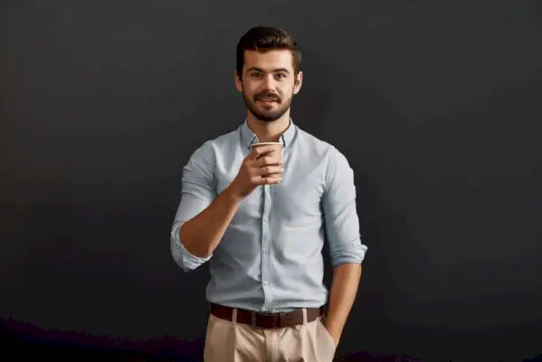 homens casuais de negócios clássicos