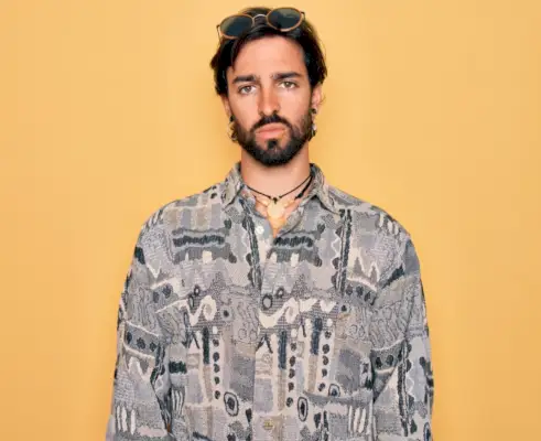 Herrenhemd im Bohemian-Stil