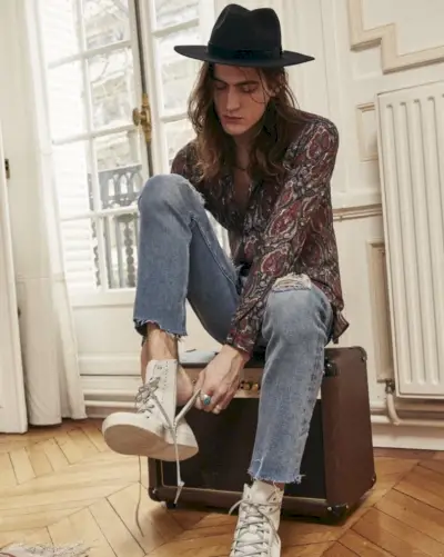 Böhmischer Stil für Männer The Kooples 2017