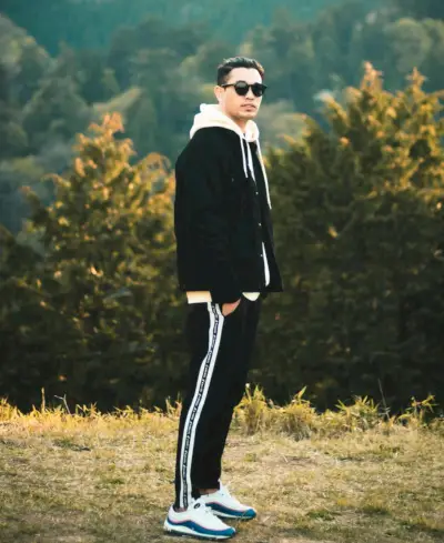 Athleisure män stil